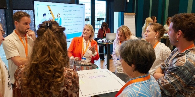 Deelnemers aan een deelsessie