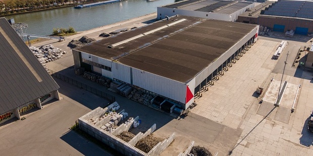 Grondstoffendepot Trechterweide, bron: gemeente Utrecht